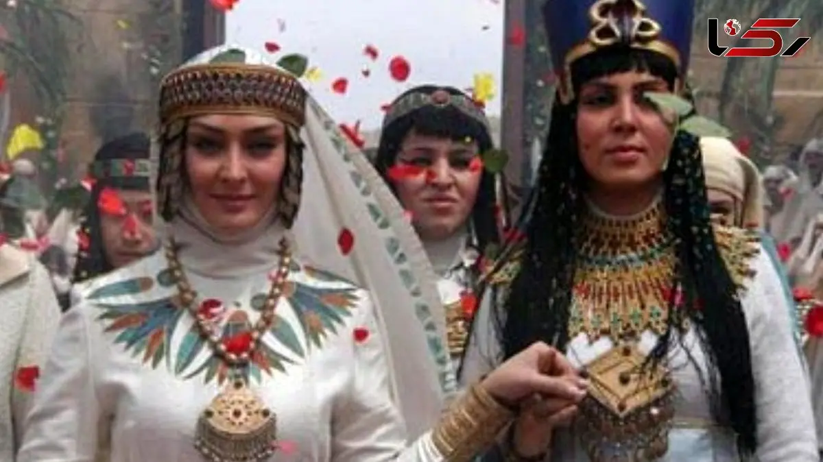 عکس ها / الهام حمیدی چهرۀ «آسنات، همسر یوزارسیف» در 24 سالگی در اولین فیلمش ...