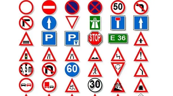 همه چیز درباره رنگ تابلوهای راهنمایی رانندگی