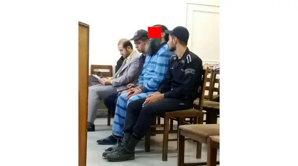 قاتل: اعدامم کنید وگرنه داعشی می‌شوم! + عکس دادگاه تهران