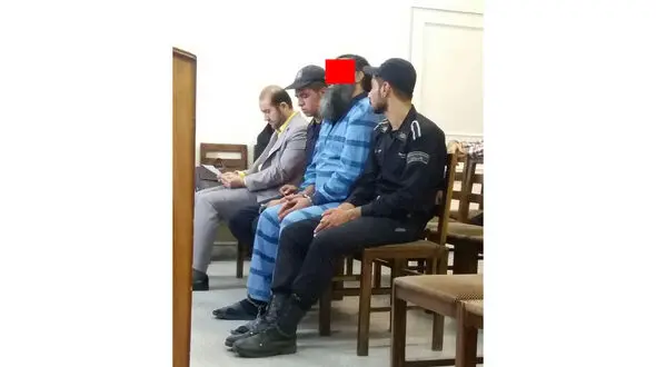 قاتل: اعدامم کنید وگرنه داعشی می‌شوم! + عکس دادگاه تهران