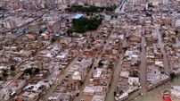 بندر امام خمینی زیر آب رفت ! / بزرگترین پایانه تجاری دریایی کشور غرق در سیل + فیلم