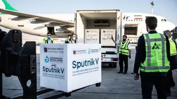 نهمین محموله واکسن روسی به ایران ارسال شد