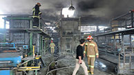 
مصدومیت یک نفر در حادثه آتش سوزی کارخانه ایزوگام ساری
