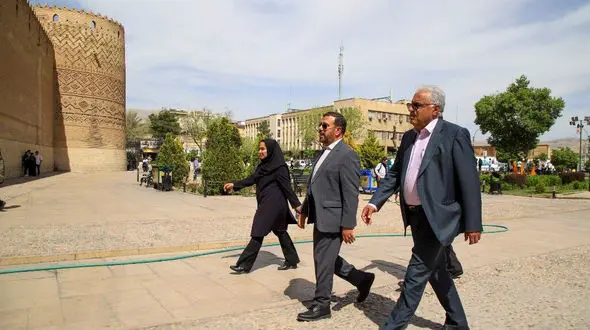 باز شدن درهای بسته ارگ کریمخانی با دستور استاندار فارس در روز سیزده بدر