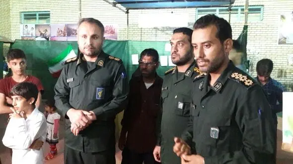نمایشگاه اقتصاد مقاومتی درشهر دوراهک شهرستان دیر برپا شد