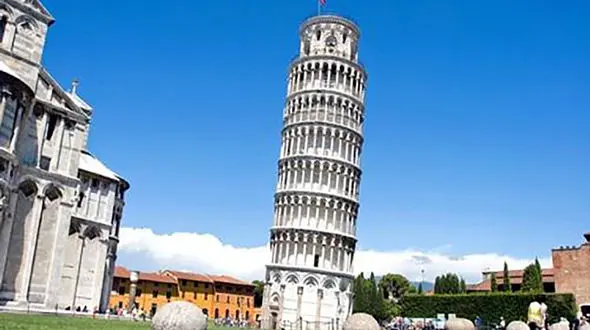  برج پیزا پس از 3 ماه باز شد