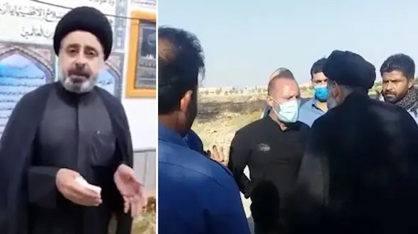 دلجویی نیروی انتظامی از اهالی روستای ابوالفضل اهواز + فیلم