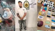 فیلم لحظه غافلگیری دزد حرفه ای در مخفیگاهش / عملیات در مرتضی گرد انجام شد