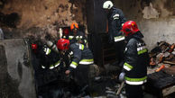 اولین عکس از آتش سوزی جنب هتل چهارباغ 
