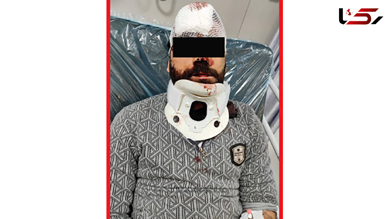 عکس های  فجیع گوشی قاپ بعد از سرقت خیابانی!  / به مسافر اروپایی حمله کردند !