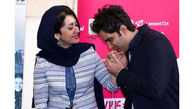 بوسه مجری معروف تلویزیون بر دستان همسرش+عکس