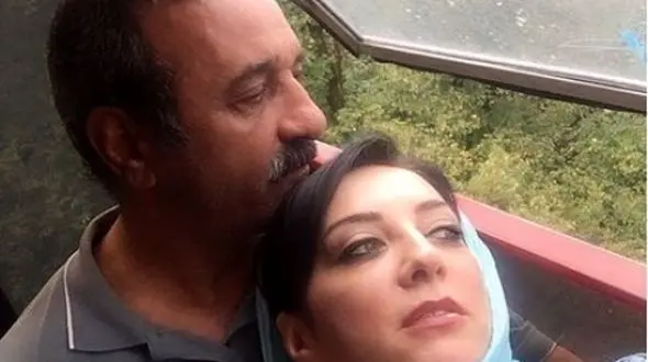 فیلم علی اوسیوند بازیگر سریال «آلا»: 10 سال از همسرم «حمیرا ریاضی» خواستگاری کردم / قیافم غلط انداز بود پدر خانمم دخترشو نمی‌داد !