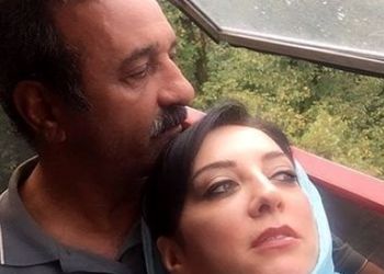 فیلم علی اوسیوند بازیگر سریال «آلا»: 10 سال از همسرم «حمیرا ریاضی» خواستگاری کردم / قیافم غلط انداز بود پدر خانمم دخترشو نمی‌داد !