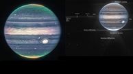 تصاویر بی سابقه جیمز وب از سیاره مشتری / جزئیات خیره‌ کننده غول گازی منظومه شمسی 