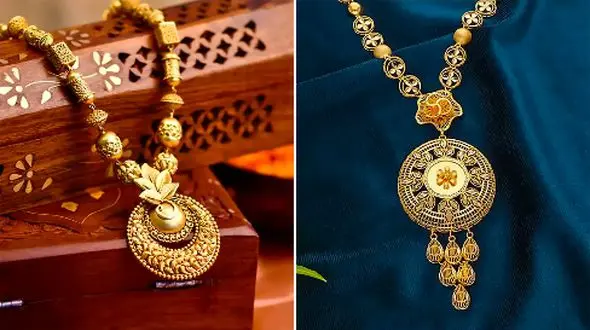 زیباترین گردن آویزهای طلا هندی؛ 15 طرح لوکس و چشمگیر برای استایلی متفاوت