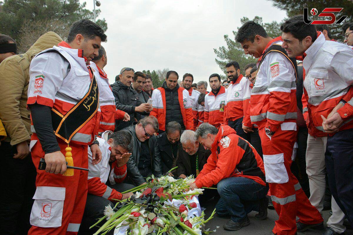 پیکر سید علی حسینی کوهنورد جانباخته اشترانکوه به مشهد منتقل شد