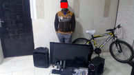 بازداشت سارق شیشه ای در آبادان / این مرد دزد خانه های آبادانی ها بود + عکس