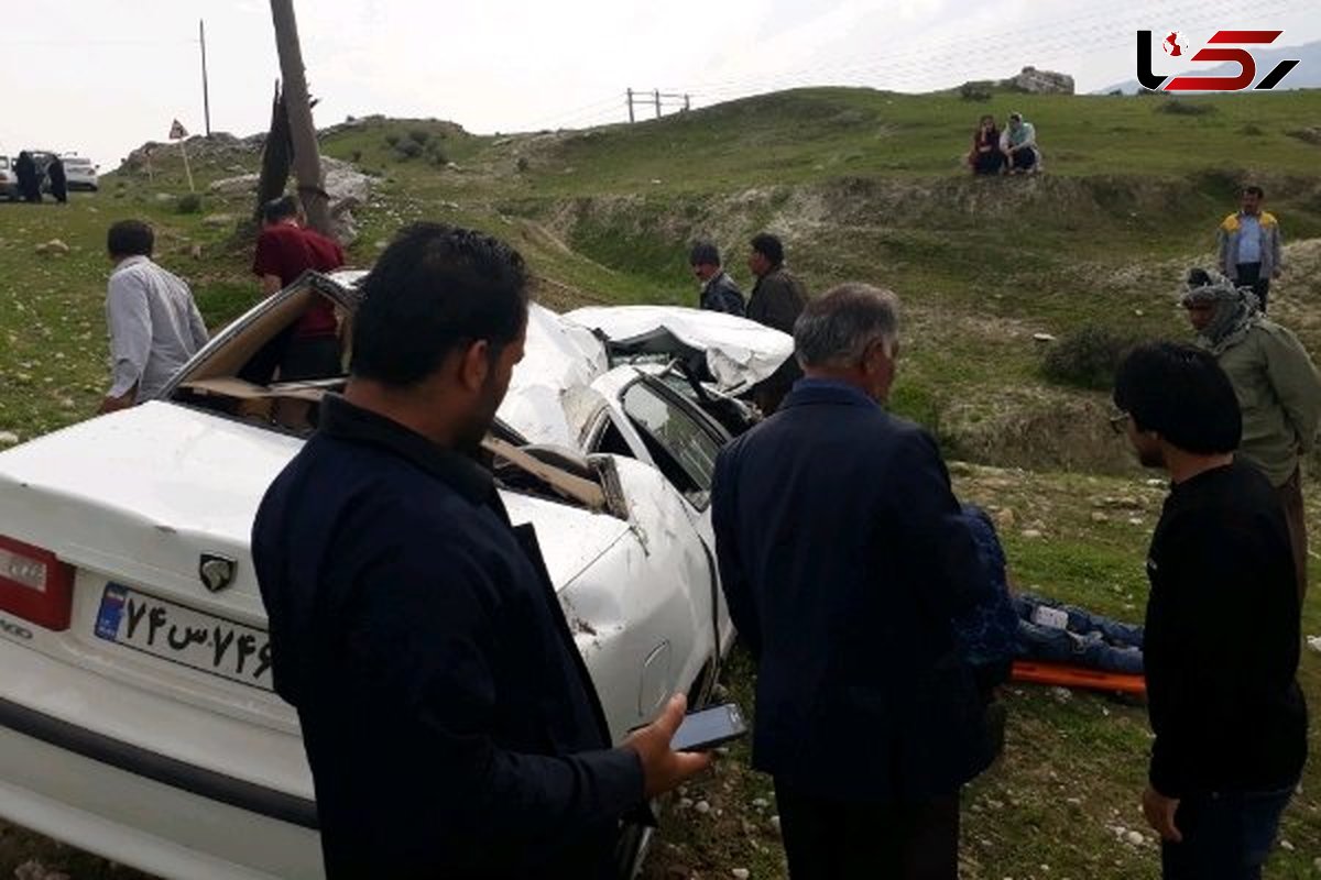 بی‌احتیاطی خودروی سمند حادثه آفرید/ راننده پژو دچار شوک شد 