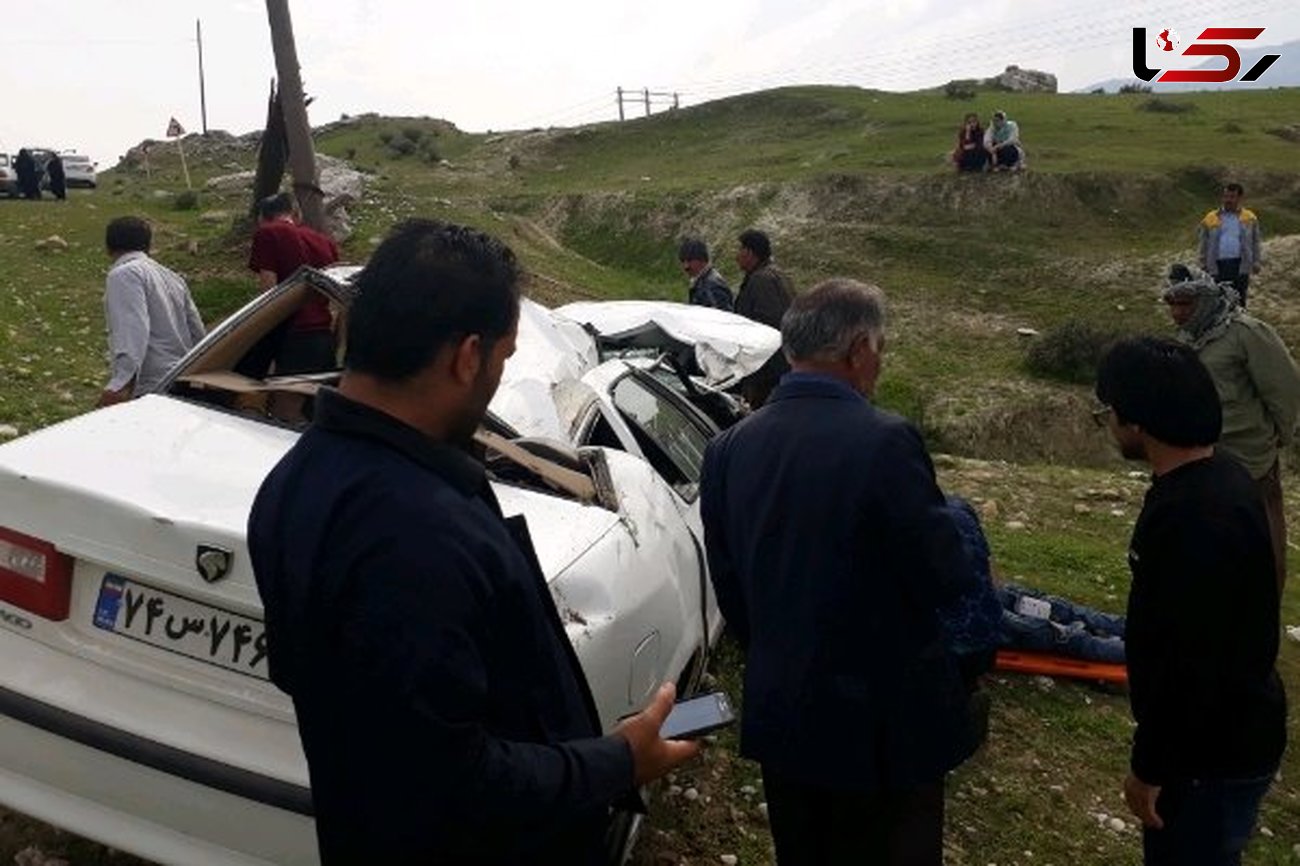 بی‌احتیاطی خودروی سمند حادثه آفرید/ راننده پژو دچار شوک شد 