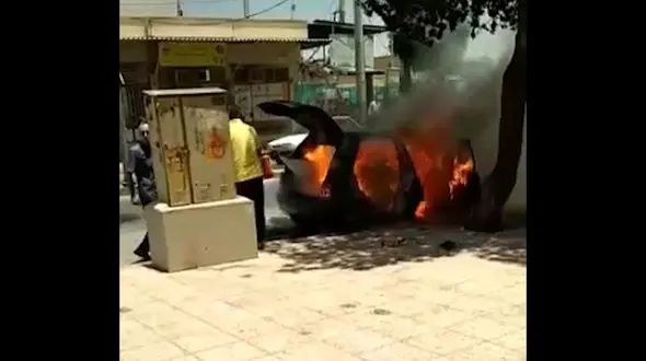 پراید یک بوشهری قربانی کرونا شد + فیلم وحشتناک