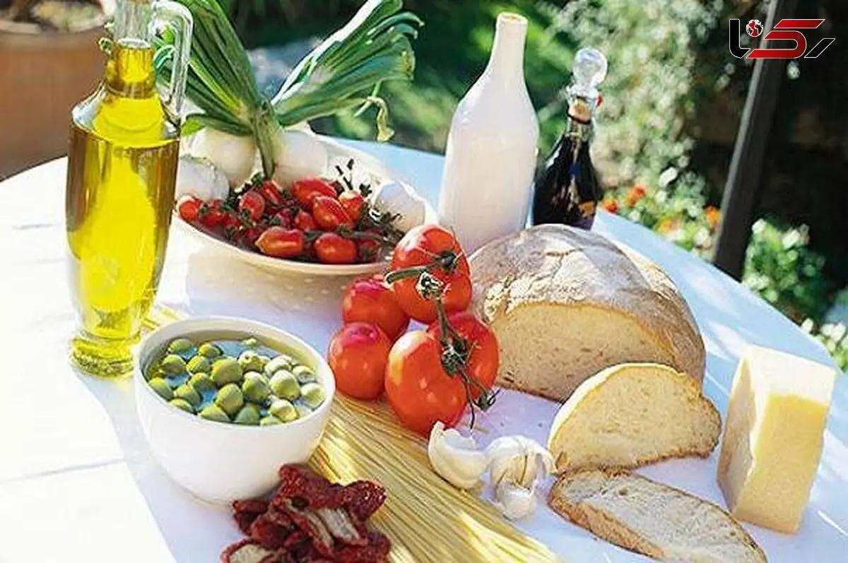 کاهش ضعف و سستی سالمندان با رژیم غذایی مدیترانه ای