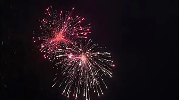 فیلم آتش بازی جشن 22 بهمن 96 + عکس