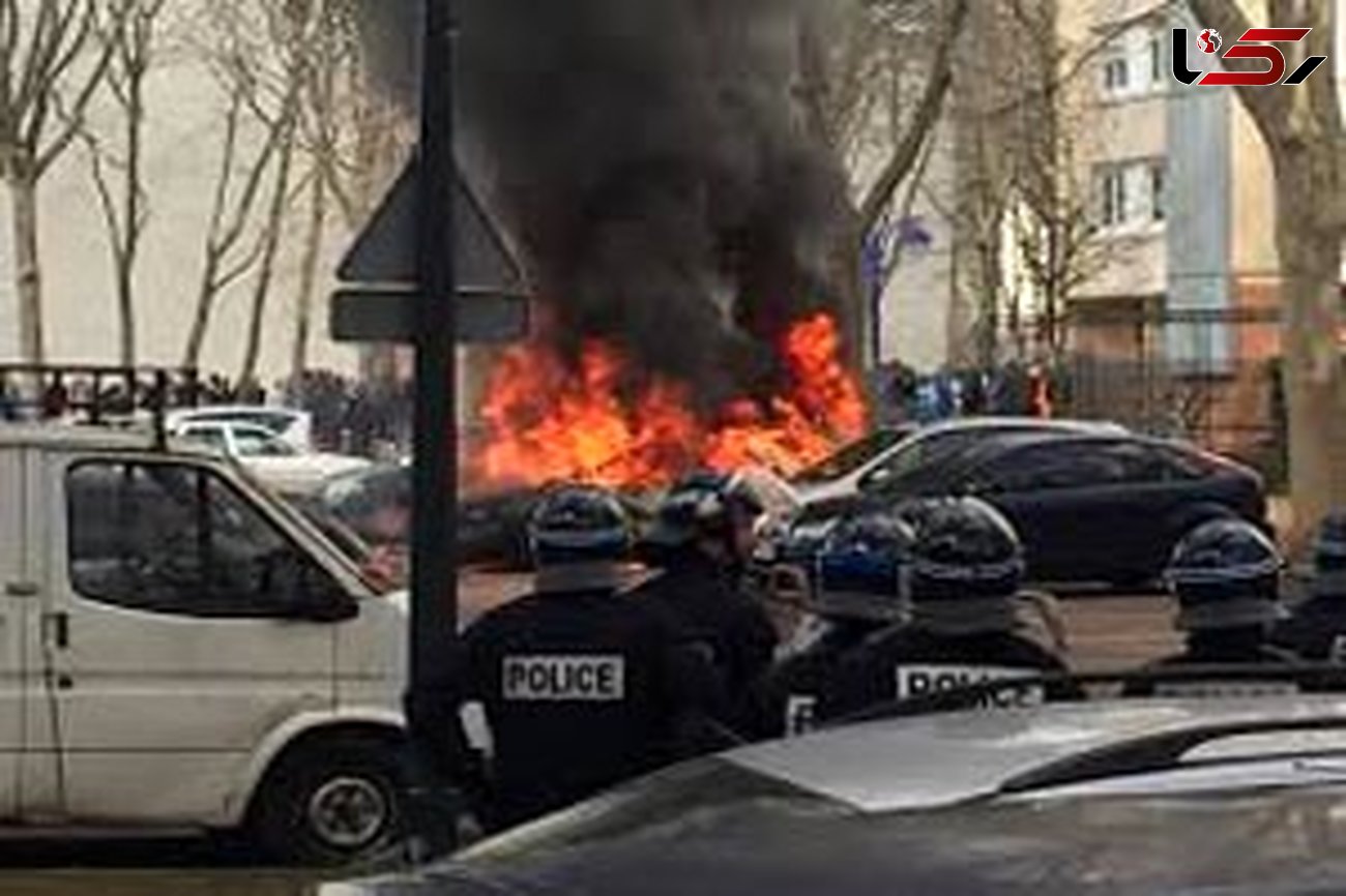 دستگیری 2 نفر به خاطر آتش زدن 21 خودرو+ عکس