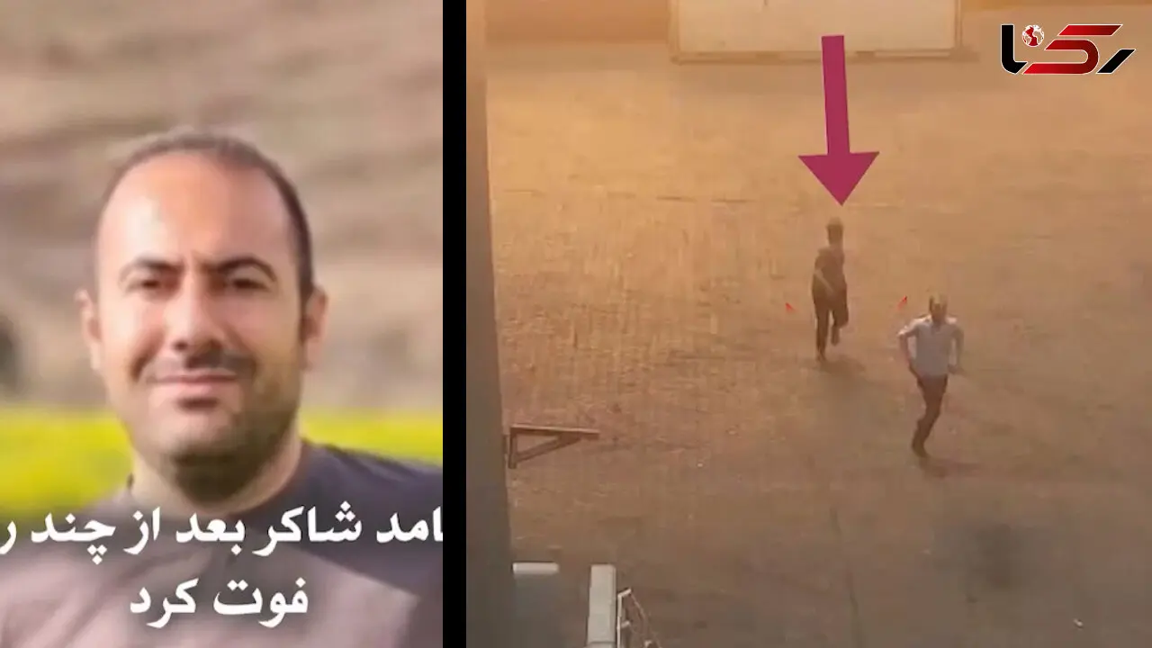 فیلم / هر دو این مرد کنار هم فرار کردند یکی زنده ماند و دیگری پر کشید ! + فرار از کانون انفجار بندرعباس !