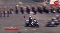 روز ملی فرانسه با اشتباه هواپیماهای فرانسوی در ترسیم پرچم این کشور و تصادف موتورسواران در رژه خبرساز شد+ فیلم 