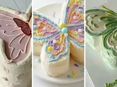 15 مدل رویایی کیک پروانه ای که جشن شما را خاطره انگیز می کند