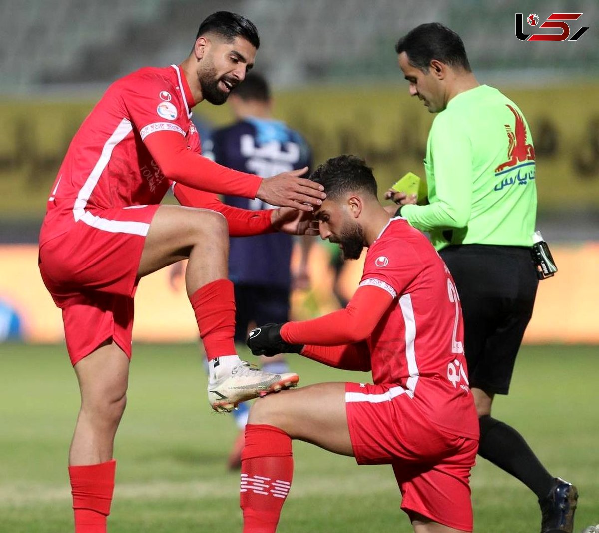 اسدی با هواداران پرسپولیس خداحافظی کرد