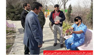 «سگ بازی مرگبار» در پارک! / عکس بازسازی قتل 