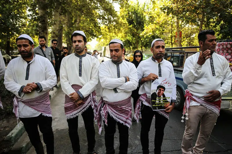 مراسم تشییع زنده‌یاد محمود جهان