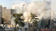 آتش‌سوزی در بلوار وکیل‌آباد + عکس و فیلم 