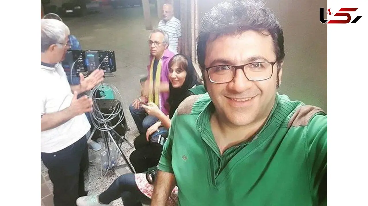 سلفی بازیگر معروف در پشت صحنه سریال سرّ دلبران