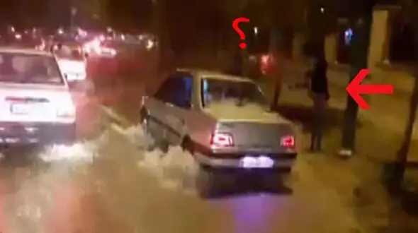 تلاش برای شناسایی راننده پژو و احضار فیلم بردار صحنه دلخراش غرق شدن دختر دانشجو در خرم آباد+جزئیات و عکس و فیلم