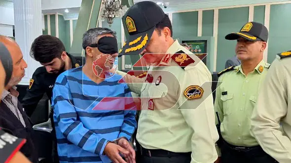 بازسازی صحنه سرق مسلحانه از بانک سپه مشهد / سارق مسلح به صحنه جرم بازگشت + فیلم و جزییات