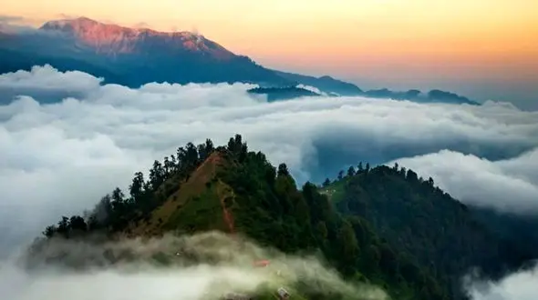 دوله ملال؛ بهشت پنهان ماسال در دل مه و جنگل + فیلم