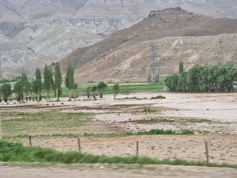 سیل در فیروزکوه