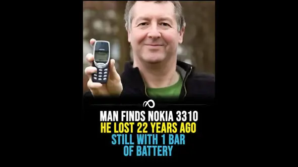 پیدا شدن گوشی نوکیا 3310 بعد از 22 سال