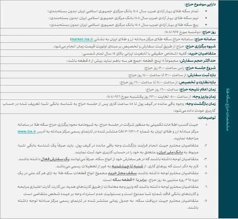 حراج سکه 1