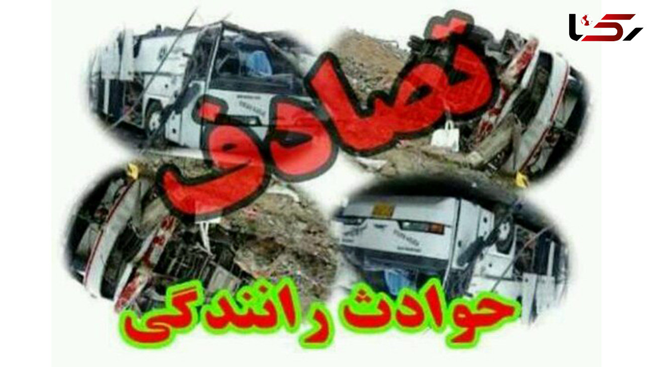 تصادف هولناک تریلر و تیبا در خوزستان