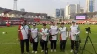 تیم کامپوند بانوان ایران سوم آسیا شد