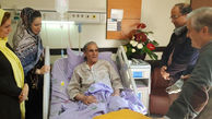 بازیگر ایرانی برنده خرس نقره‌ای در بستر بیماری + عکس 