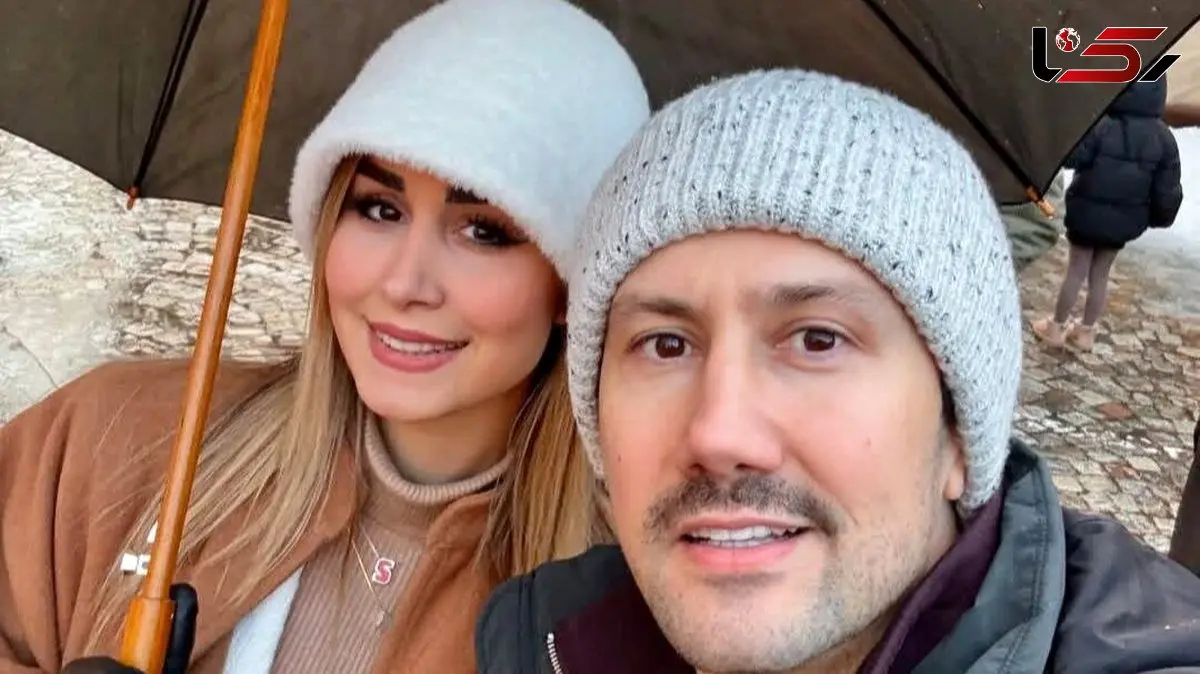 عاشقانه دلنشین شاهرخ استخری به مناسبت تولد همسرش سپیده بزمی پور در بلژیک / مرد عاشق به این میگن!