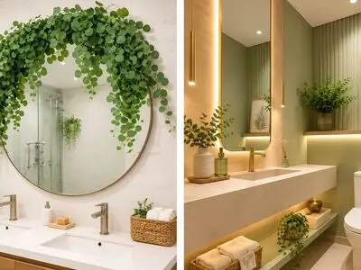 تزئین سرویس بهداشتی با گل طبیعی؛ راهی ساده برای ایجاد فضایی دلنشین و آرامش‌ بخش