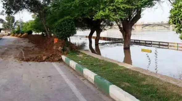  شکستن سد منیخ در خرمشهر منتفی شد