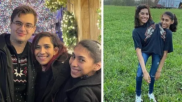 جنجال عشق  پسر جذاب به یک خواهر از دوقلوی بهم چسبیده ! / قلوی دوم عاشقش نیشت ! + عکس