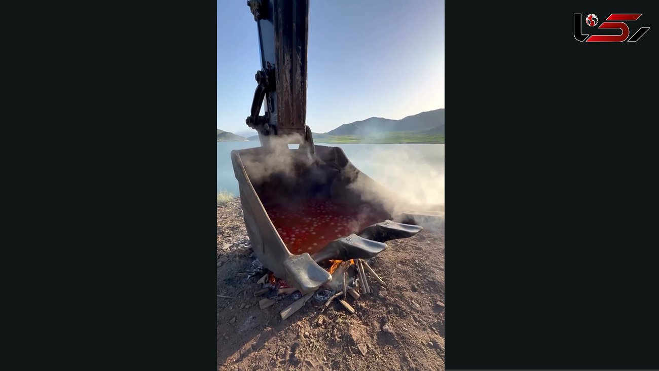 علت پختن غذا در ماشین سنگین بوکت + فیلم