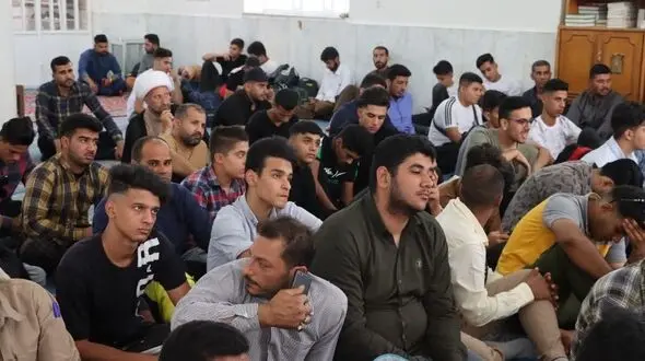 بدرقه کاروان زیارتی حرم مطهرحضرت امام خمینی (ره) در شادگان